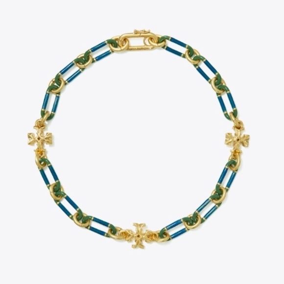 Tory Burch Jewelry - Tory Burch Roxanne Chain Short Necklace